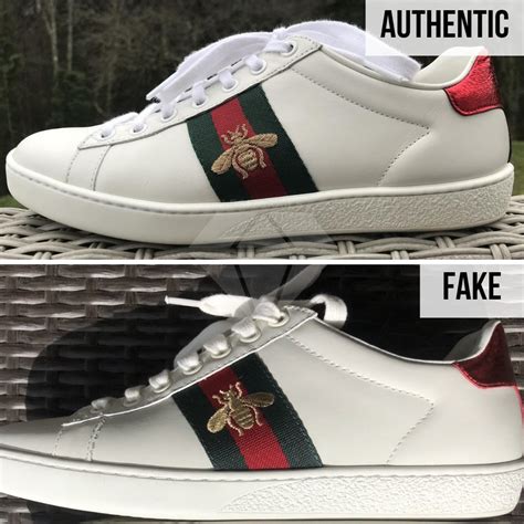 amazon fake gucci shoes|Gucci Ace Sneakers: Expert REAL vs FAKE Guide.